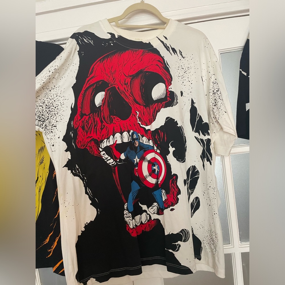 Captain America X-Large All-over tee